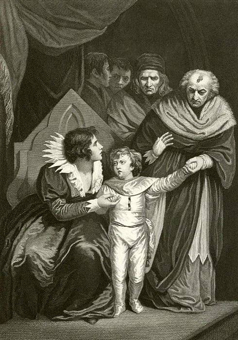 Elizabeth Woodville surrendering her son. John Opie