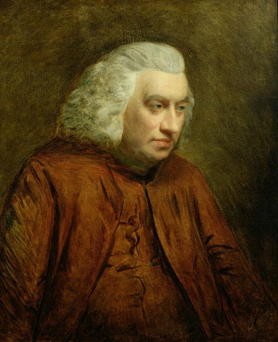 Portrait of Dr Samuel Johnson (1709-1784). John Opie