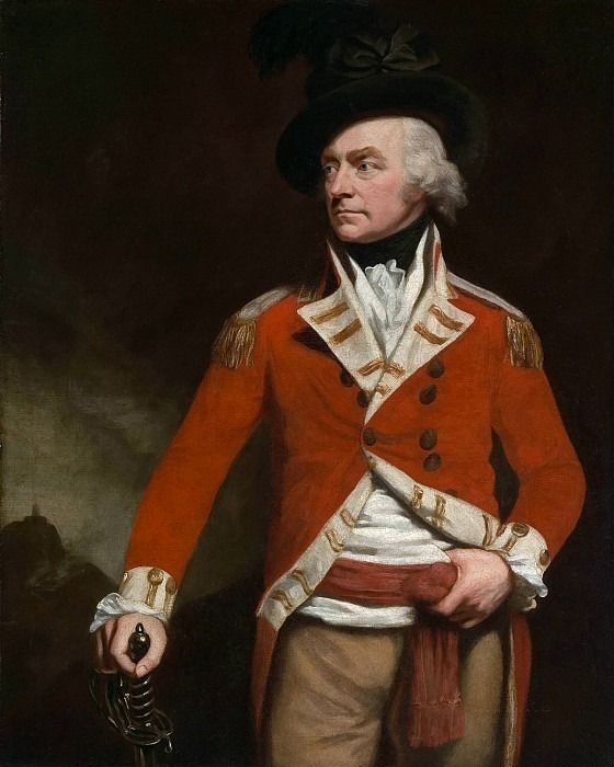 An Officer in the East India Uniform of the 74th (Highland) Regiment. John Opie