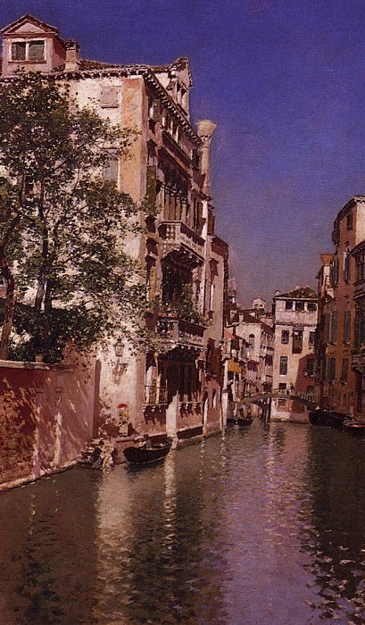 Canal San Giovane. Martin Rico Y Ortega