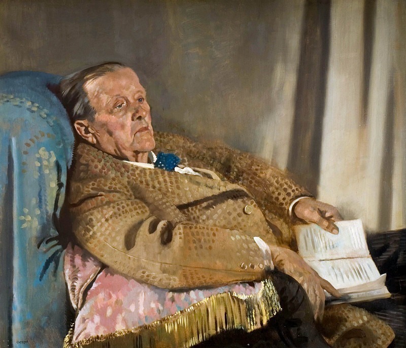 Portrait of Sir Edwin Ray Lankester (1847-1929). Sir William Newenham Montague Orpen