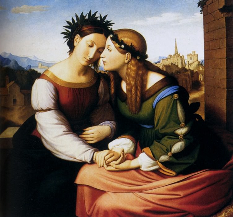 Italy And Germany. Johann Friedrich Overbeck