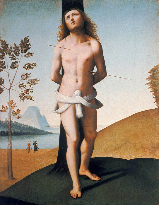 St. Sebastian. Ortolano (Giovanni Battista Benvenuti)