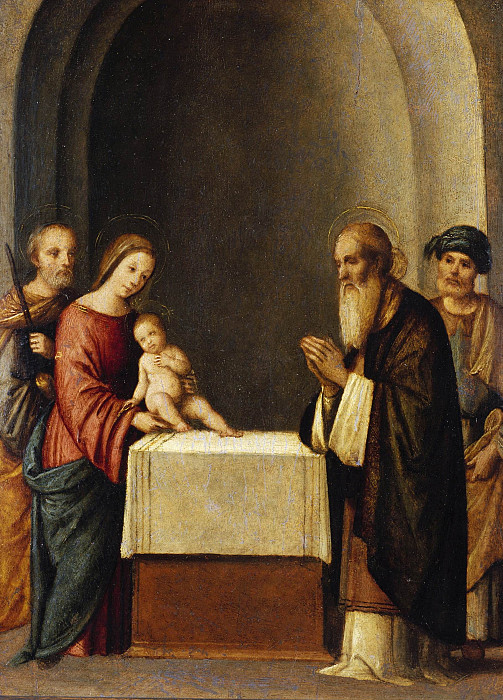 The Presentation in the Temple. Ortolano (Giovanni Battista Benvenuti)