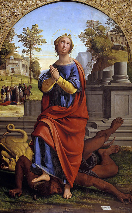 St Margaret. Ortolano (Giovanni Battista Benvenuti)