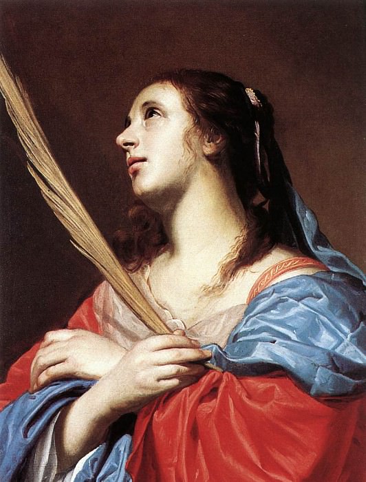 Female Martyr. Jacob Van The Elder Oost