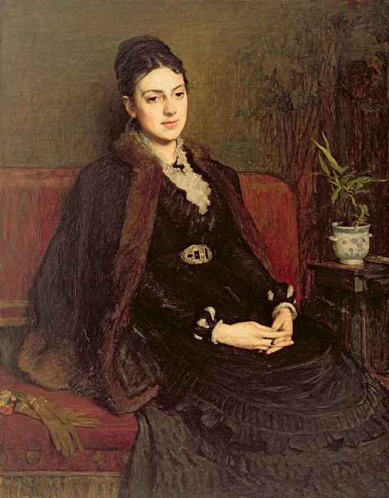 Портрет леди Орчардсон (1854-1917). сэр Уильям Кюллер Орчардсон