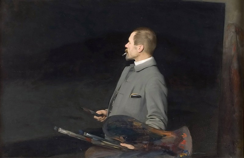 Edvard Rosenberg, the Artist. Emil Österman