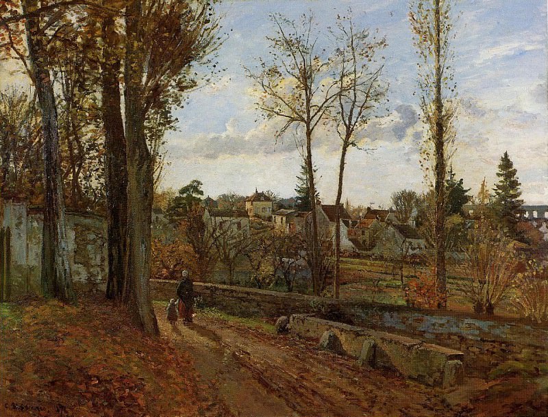 Louveciennes. (1871). Camille Pissarro