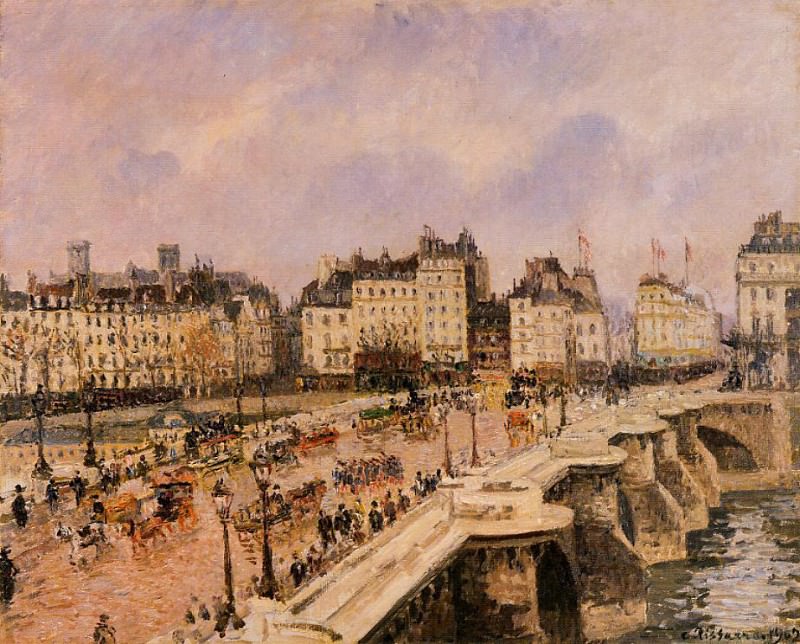 The Pont-Neuf,1902. Camille Pissarro