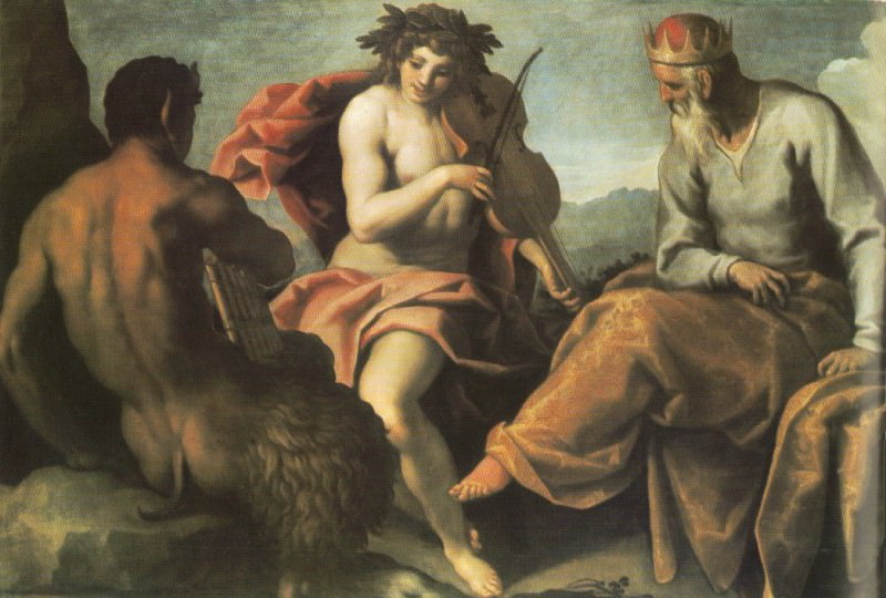 Apollo and Marsyas, Palma il Giovane (Jacopo Negretti)