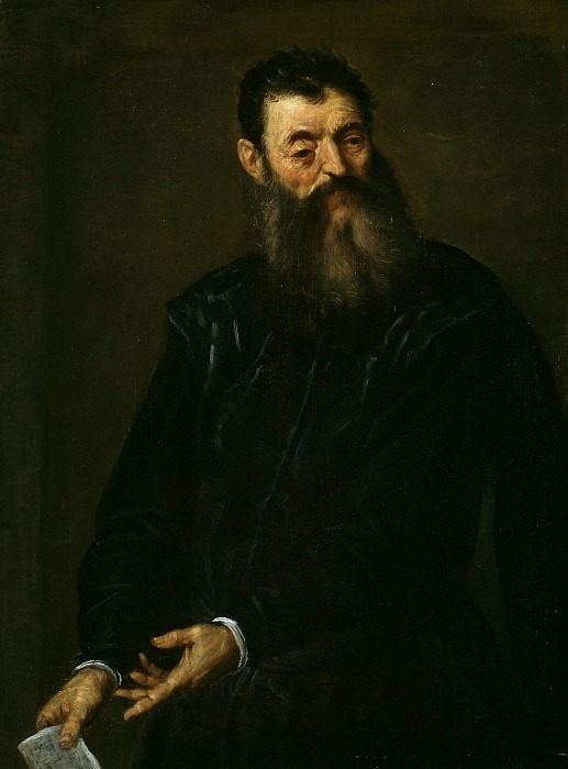 Portrait of a Gentleman. Palma il Giovane (Jacopo Negretti)