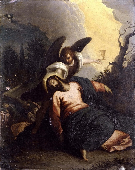Prayer of Christ in the garden of Gethsemane, Palma il Giovane (Jacopo Negretti)