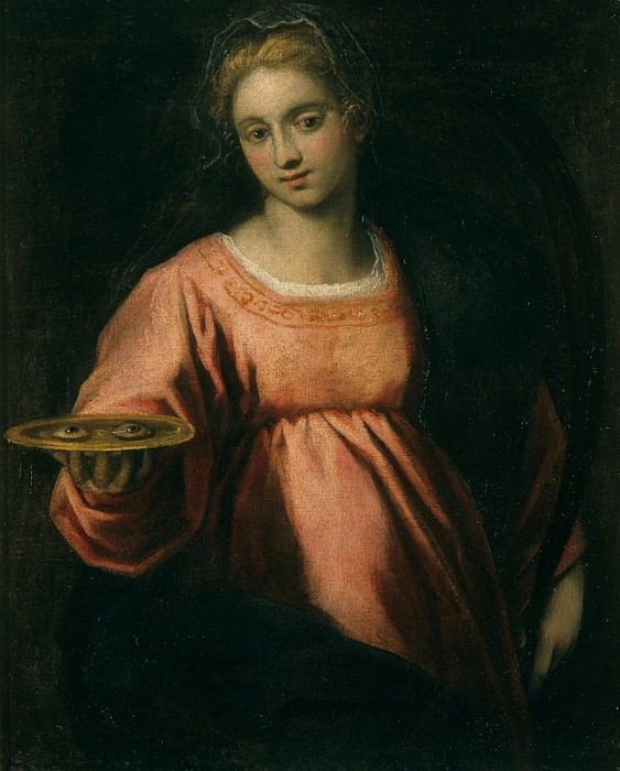 Saint Lucy. Palma il Giovane (Jacopo Negretti)
