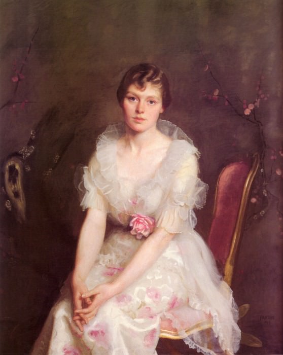 PortraitofLouiseConverse 1915. William Paxton