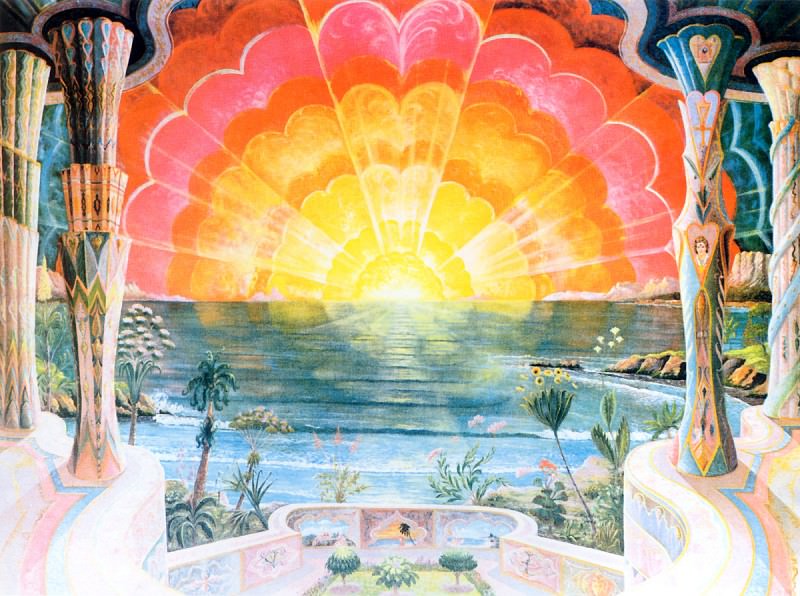 Rise of the Spiritual Sun. Joseph Parker