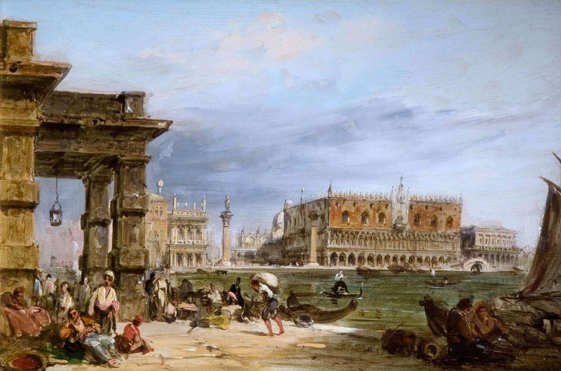 The Rialto, Venice. Edward Pritchett