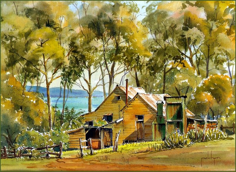 pa BobPelchen 03 Cottages DavidsonsWhalingStation Eden NSW. Bob Pelchen