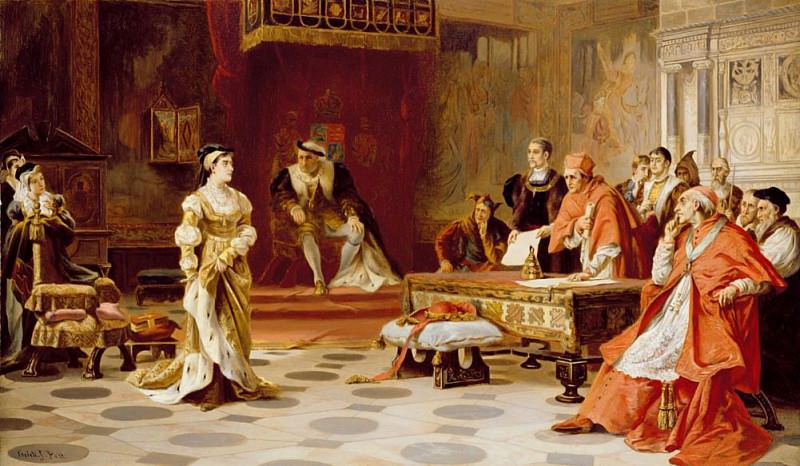 The Trial of Queen Katherine. Laslett John Pott