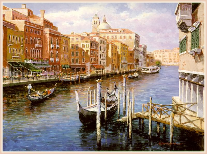Большой канал, Венеция. Сэм Сун Парк
