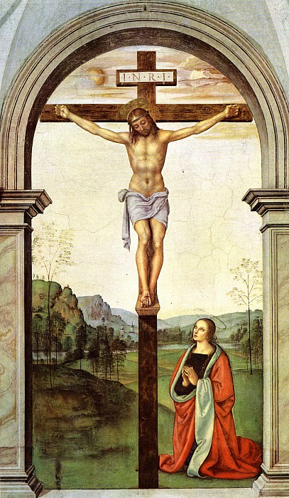 Crucifixion. Pietro Perugino