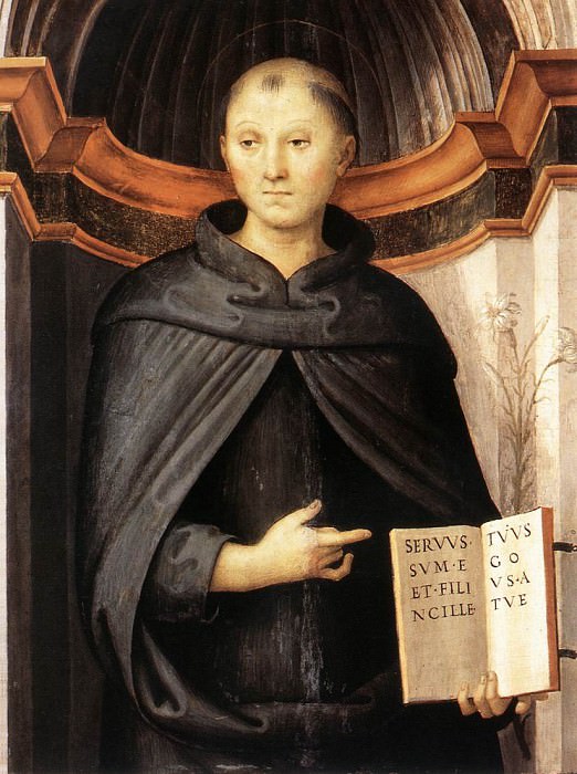 St Nicholas of Tolentino 1507. Pietro Perugino