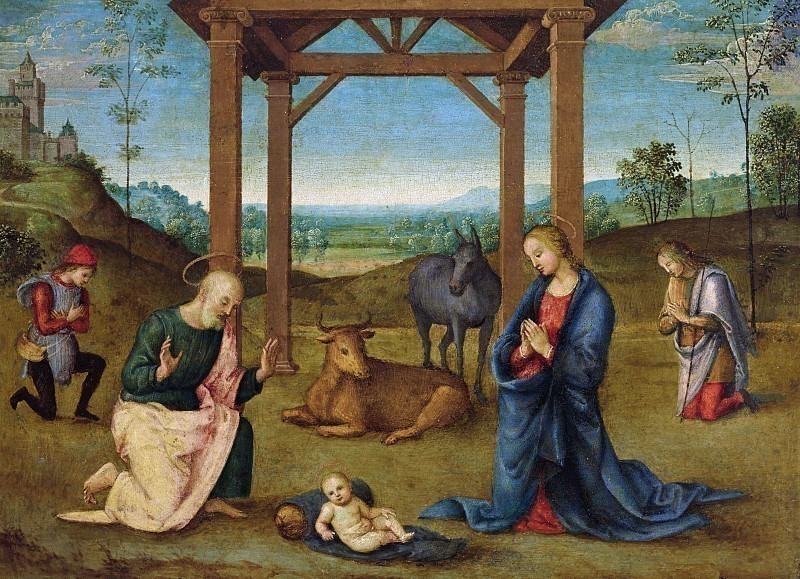Nativity. Pietro Perugino (Workshop)