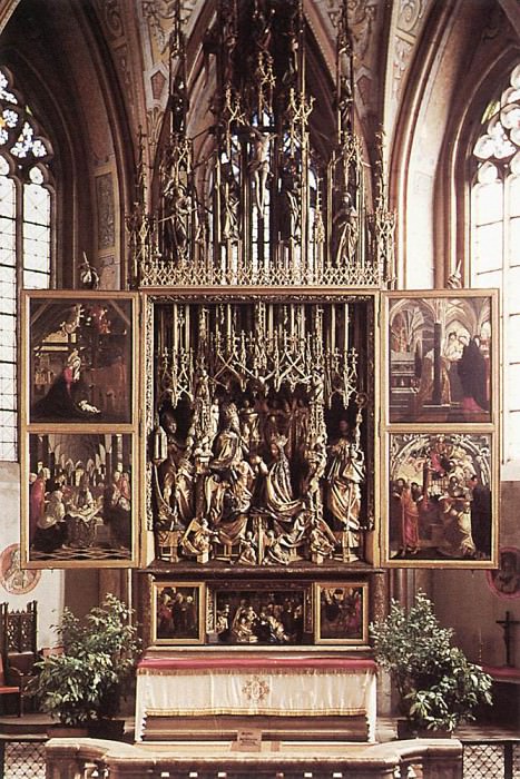 St Wolfgang Altarpiece. Michael Pacher