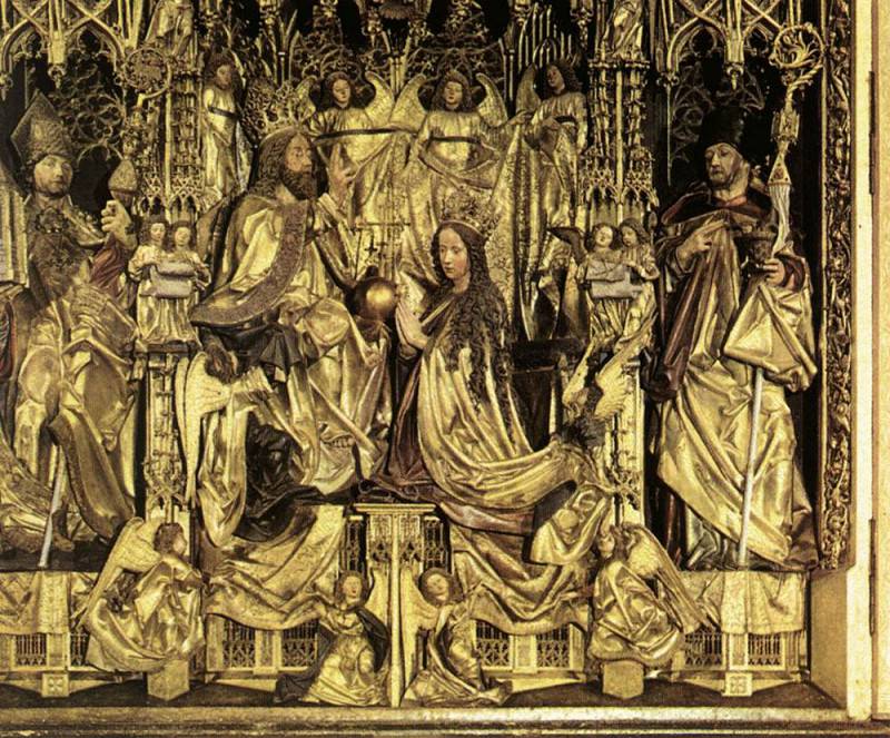 Coronation Of The Virgin. Michael Pacher