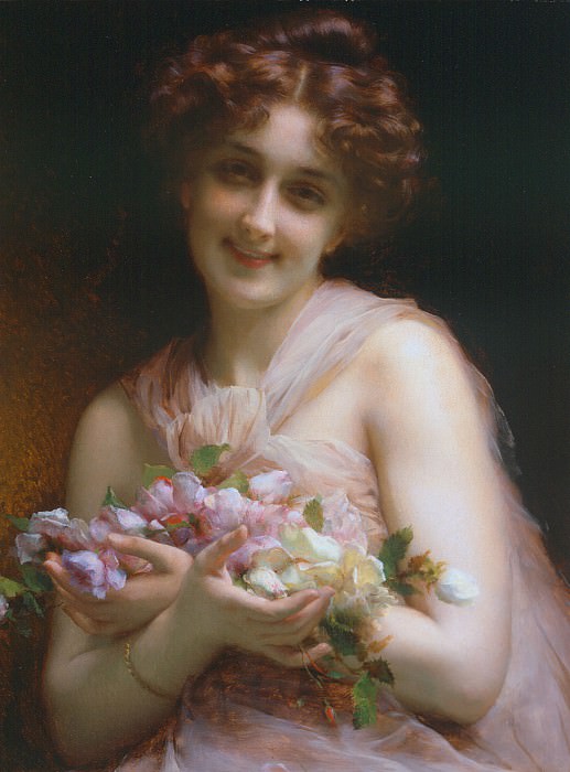 Flowers. Etienne Adolphe Piot