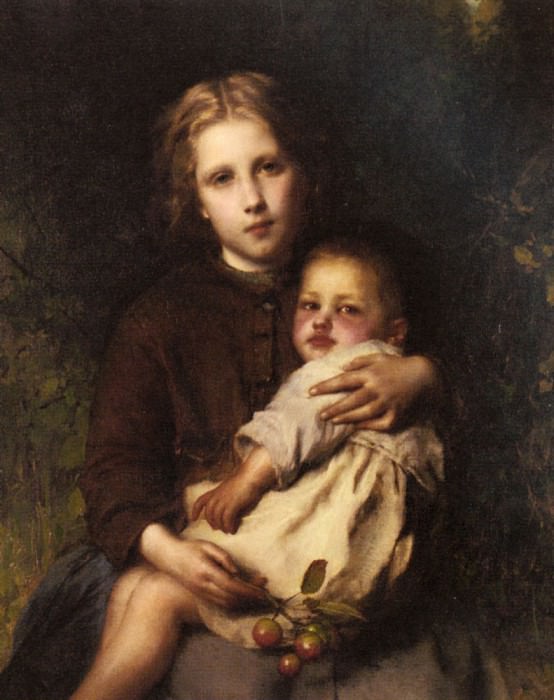 Sisterly Love. Etienne Adolphe Piot