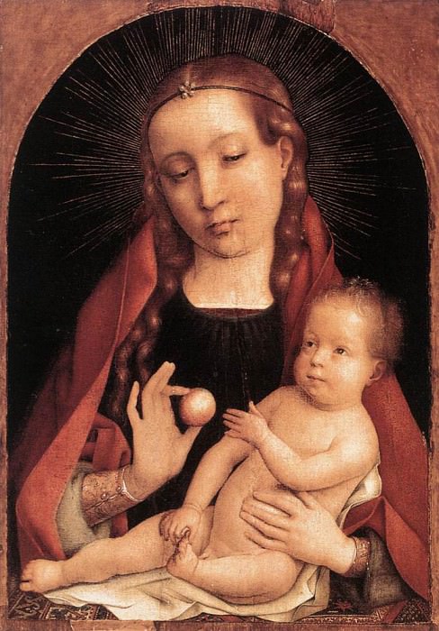 Virgin And Child. Jan Provost