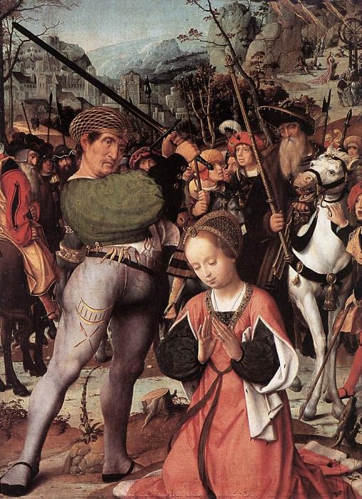 The Martyrdom Of St catherine. Jan Provost
