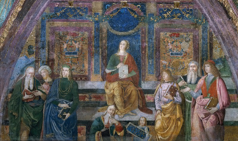Grammar. Pinturicchio (Bernardino di Betto)