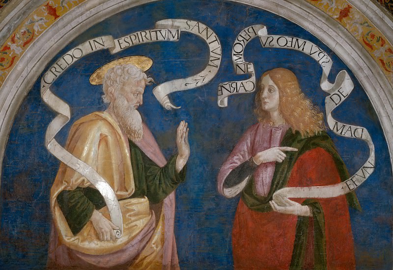 Bartholomew and Joel. Pinturicchio (Bernardino di Betto)