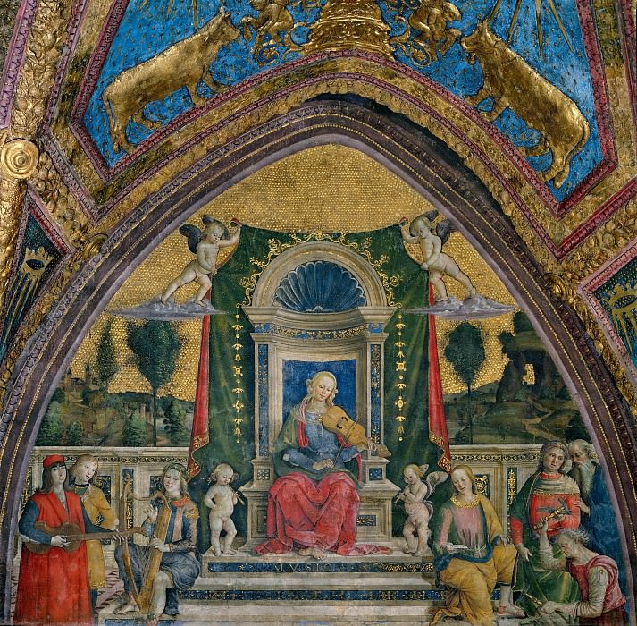 Music. Pinturicchio (Bernardino di Betto)