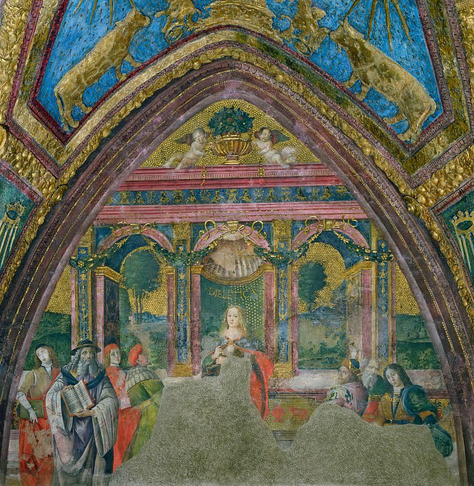 Dialectic. Pinturicchio (Bernardino di Betto)