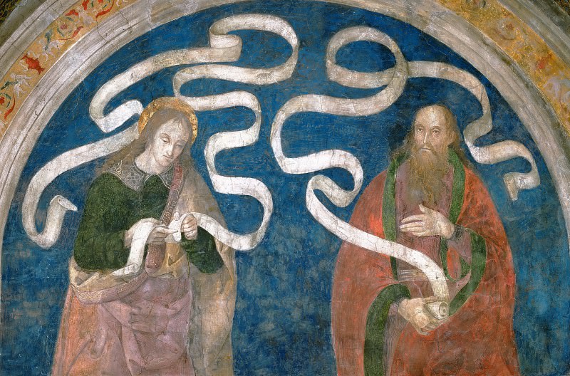 Simon and Malachi. Pinturicchio (Bernardino di Betto)