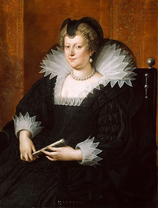 Marie de Médicis. Frans Pourbus the younger