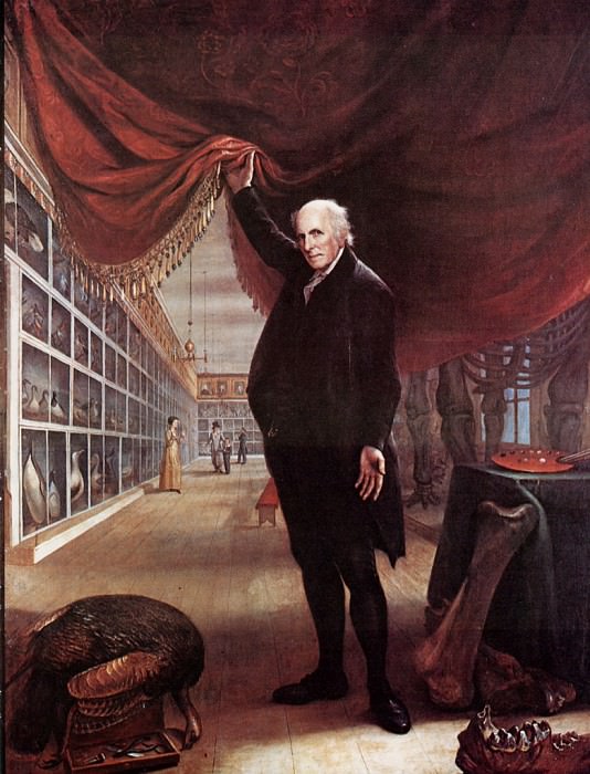 Artist in His Museum 780x1024. Charles Willson Peale