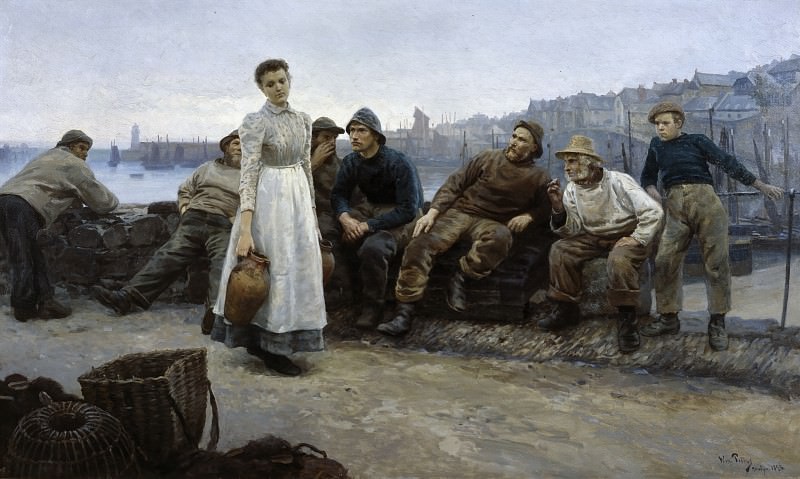 Под перекрёстным огнём, 1896. Вильгельм Петерс