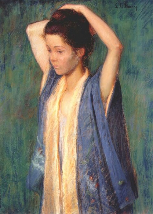 Девочка в кимоно (Элис Перри), 1898. Лила Кэбот Перри