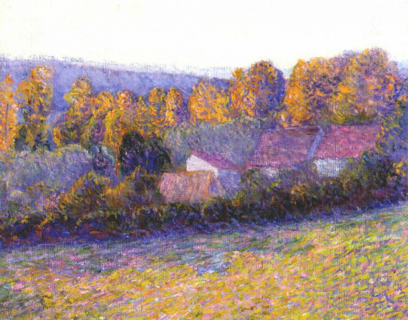 autumn afternoon, giverny. Lilla Cabot Perry