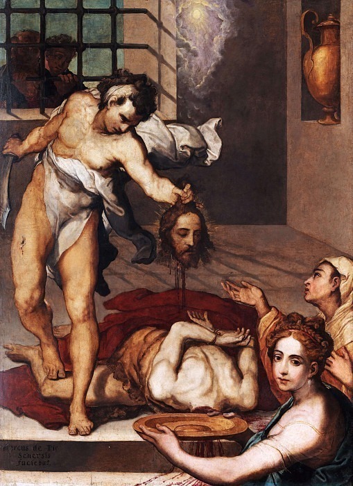 The Beheading of St. John the Baptist. Marco Pino