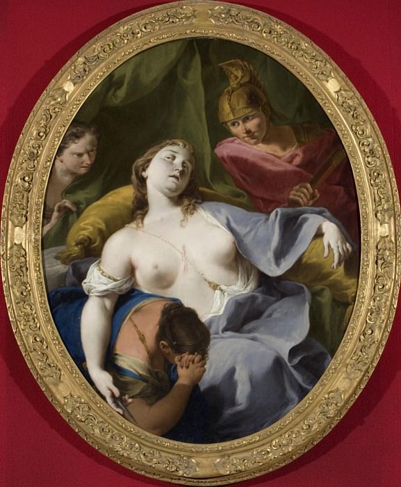 The Death of Lucretia. Giovanni Battista Pittoni