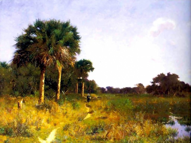 midwinter-florida 1894-fl art. William Lamb Picknell