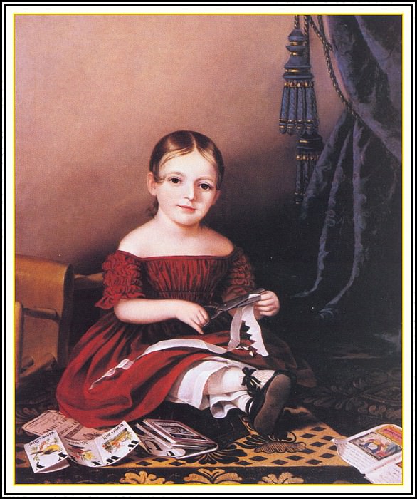 Посмертный портрет Мэри Гриффит. Сары Мириам Пил