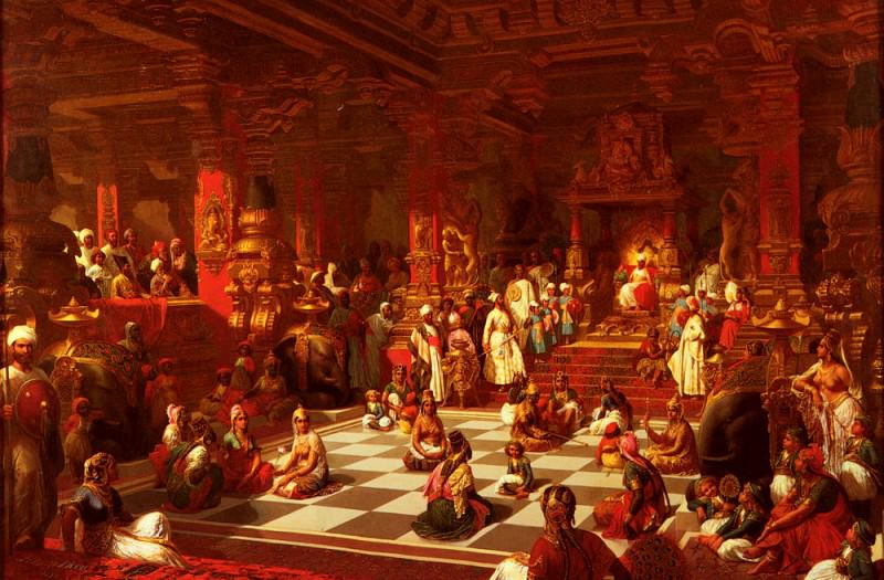 Игра в шахматы по-индийски. Анри Пьер Пику