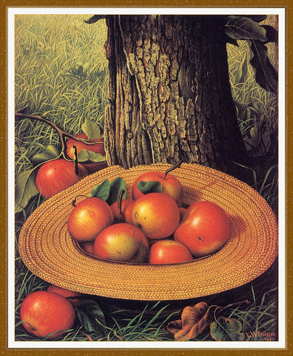 Яблоки, шляпа и дерево. Леви Уэллс Прентис