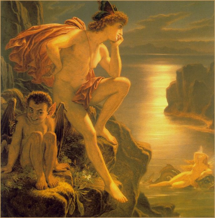 Oberon And The Mermaid. Sir Joseph Noel Paton